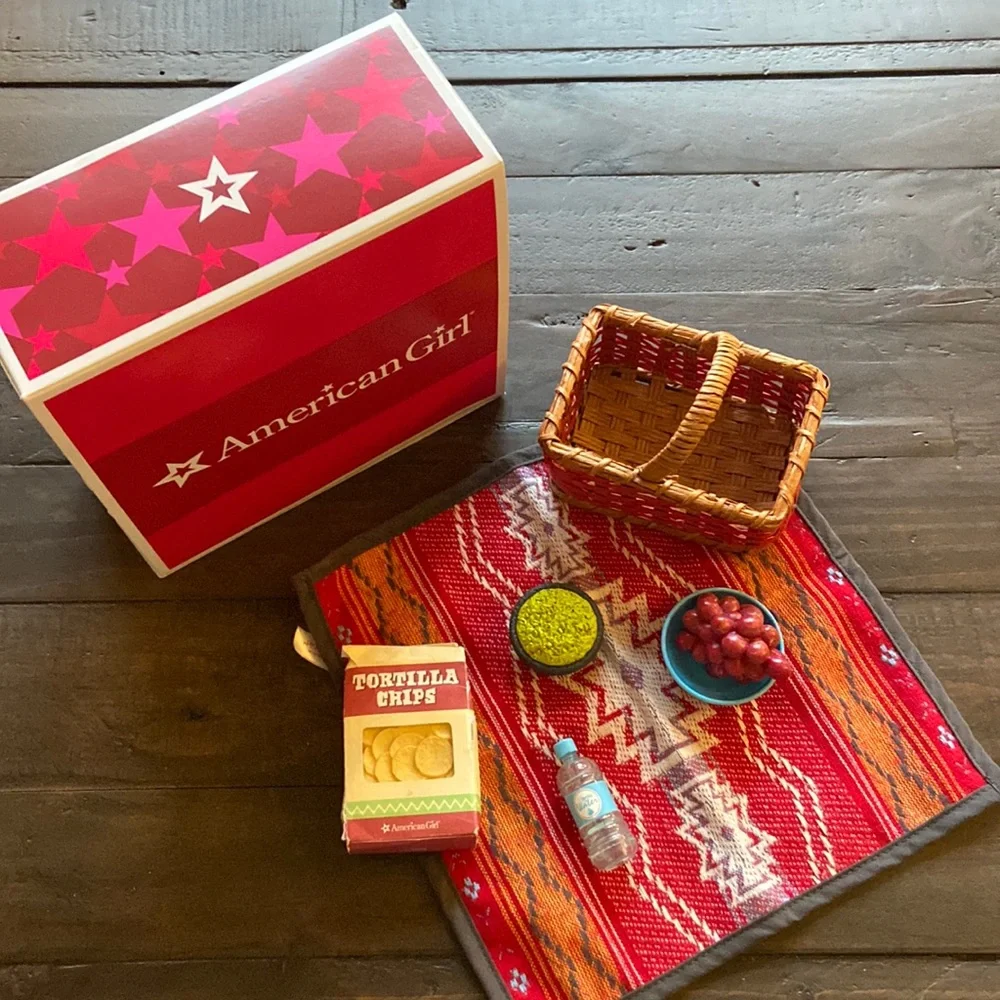 American Girl Doll Accessories Saige's Picnic Set